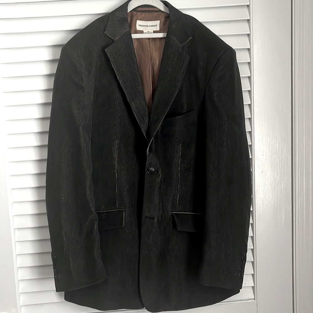 Pronto Uomo Flip Flop Corduroy Blazer Sports Jacket